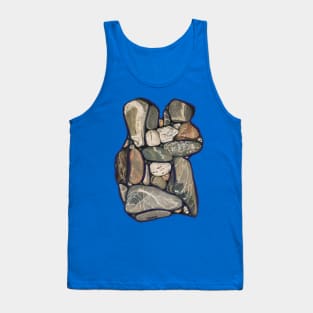 Safely On Your Shoulder Rock Art Tank Top